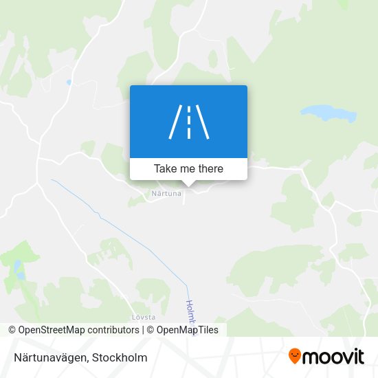 Närtunavägen map
