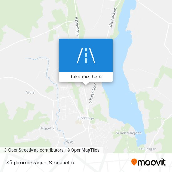Sågtimmervägen map