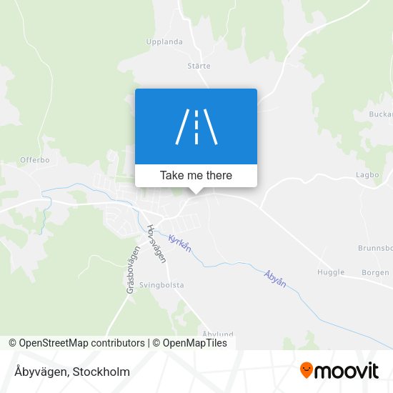 Åbyvägen map