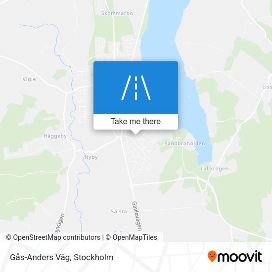Gås-Anders Väg map