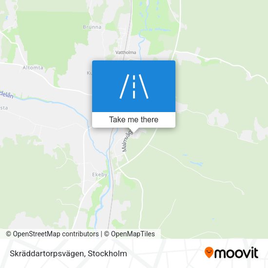 Skräddartorpsvägen map