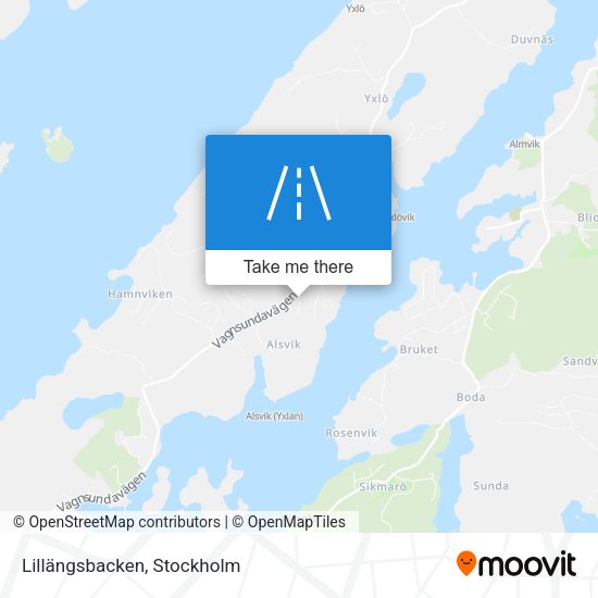 Lillängsbacken map