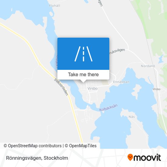 Rönningsvägen map