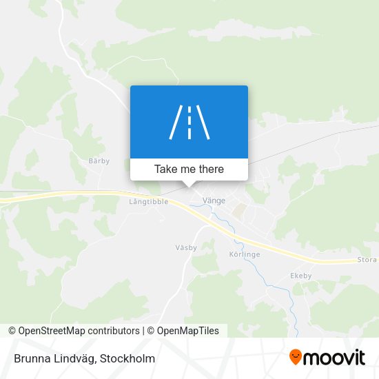 Brunna Lindväg map