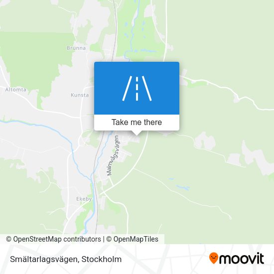 Smältarlagsvägen map