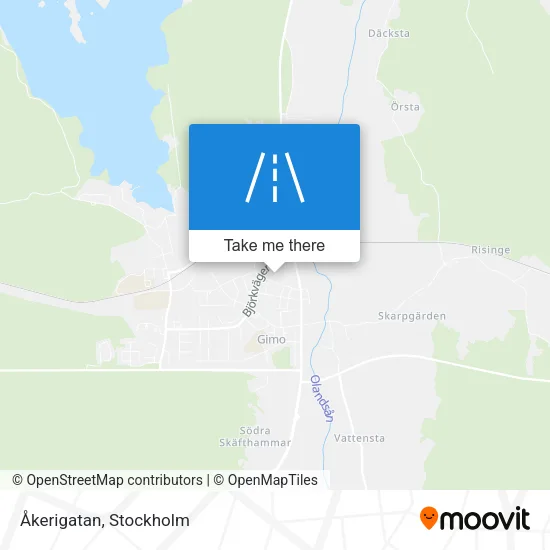 Åkerigatan map
