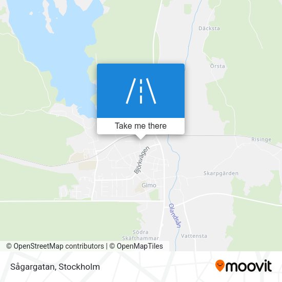 Sågargatan map