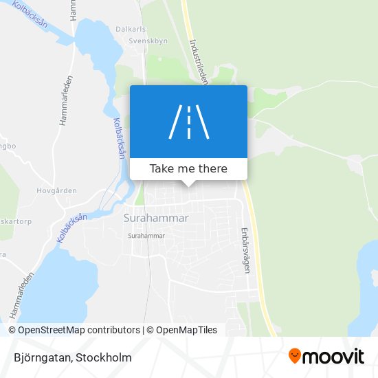 Björngatan map