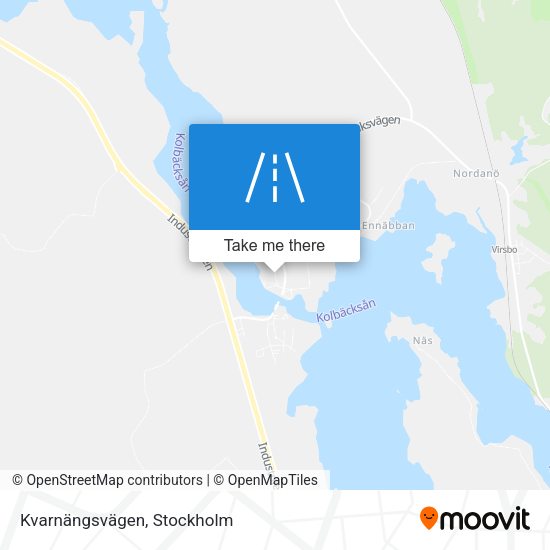 Kvarnängsvägen map