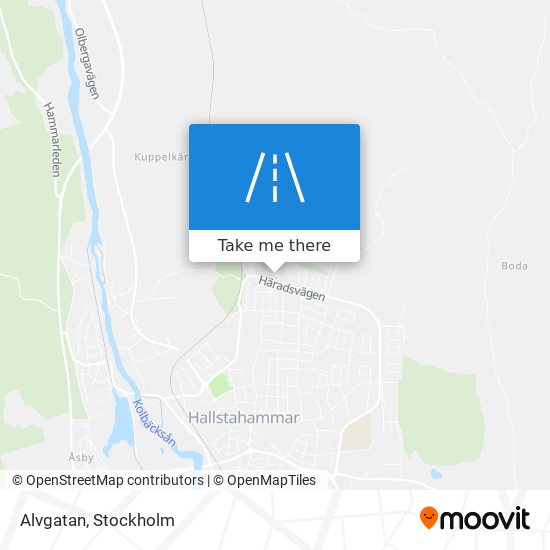 Alvgatan map