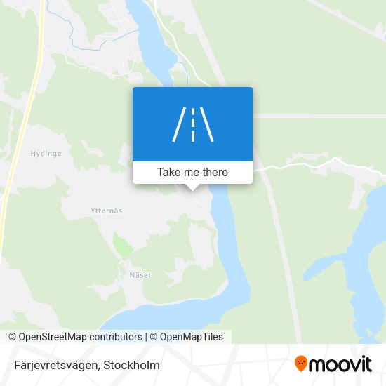 Färjevretsvägen map