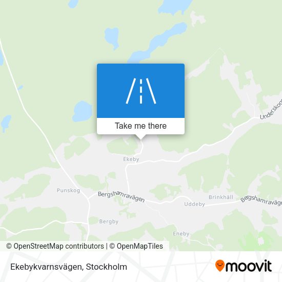 Ekebykvarnsvägen map