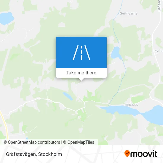 Gräfstavägen map