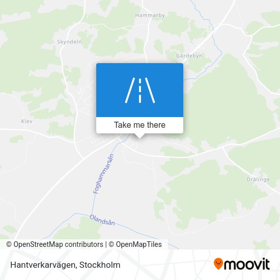 Hantverkarvägen map