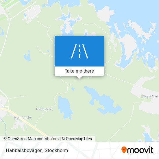 Habbalsbovägen map