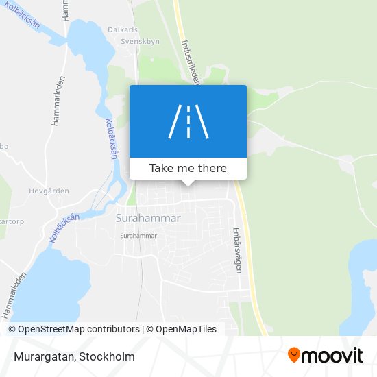 Murargatan map