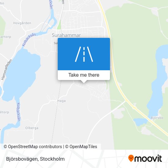 Björsbovägen map