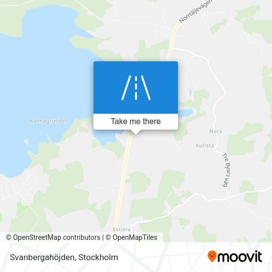 Svanbergahöjden map