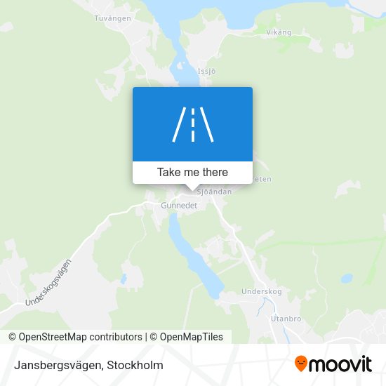 Jansbergsvägen map