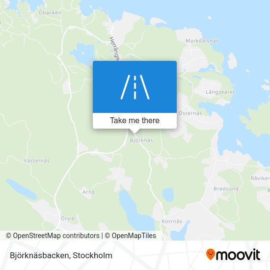 Björknäsbacken map
