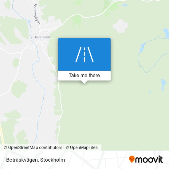 Boträskvägen map