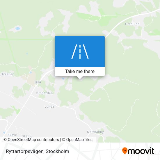 Ryttartorpsvägen map