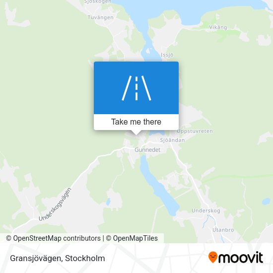 Gransjövägen map