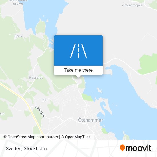 Sveden map