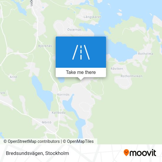 Bredsundsvägen map