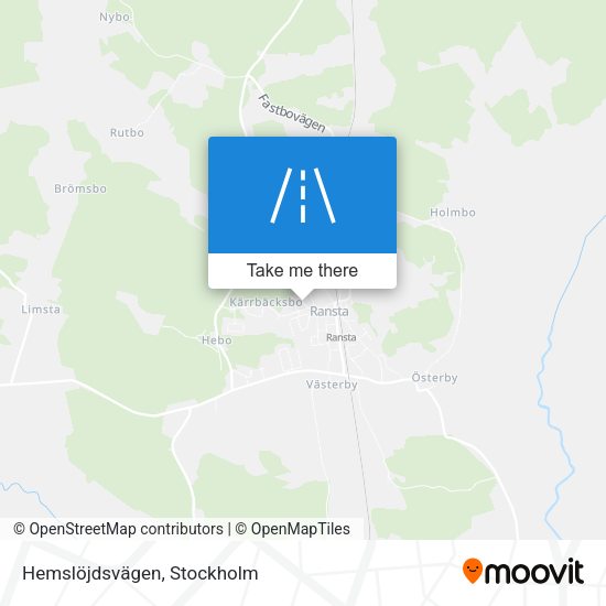 Hemslöjdsvägen map