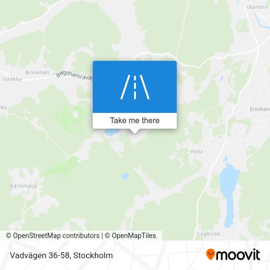 Vadvägen 36-58 map