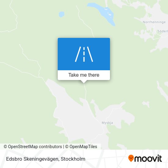Edsbro Skeningevägen map
