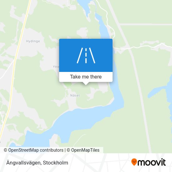 Ängvallsvägen map