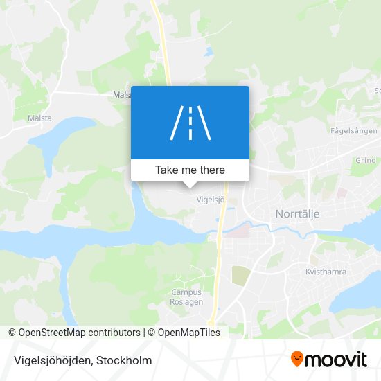 Vigelsjöhöjden map