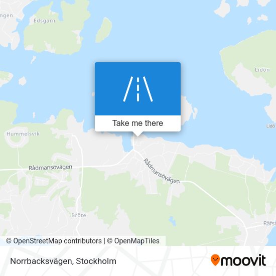Norrbacksvägen map