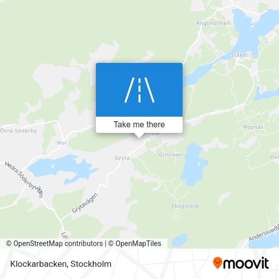 Klockarbacken map