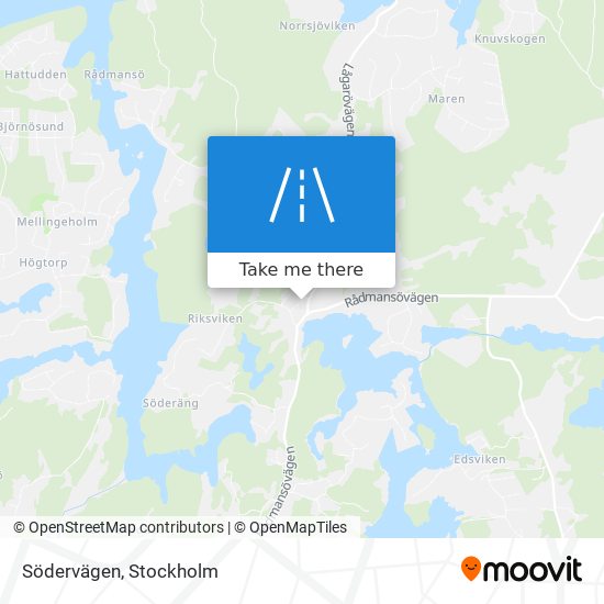 Södervägen map