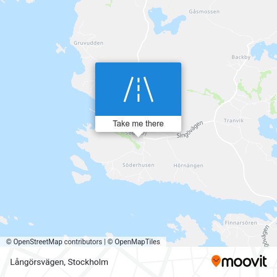Långörsvägen map