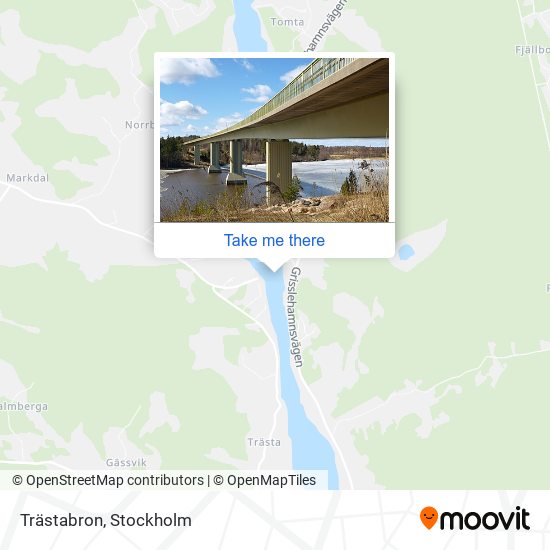 Trästabron map