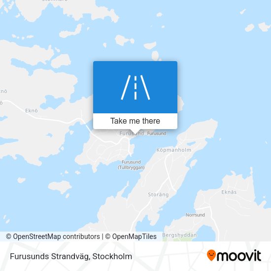 Furusunds Strandväg map