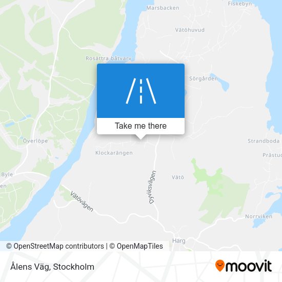 Ålens Väg map