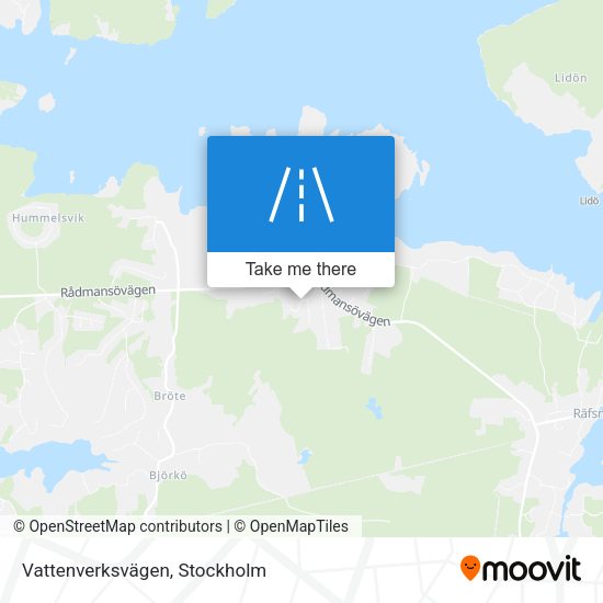 Vattenverksvägen map