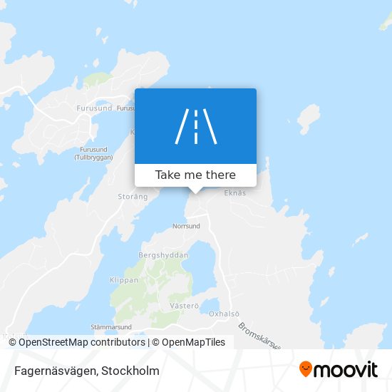 Fagernäsvägen map