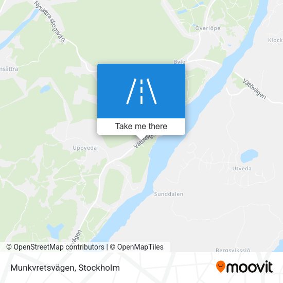 Munkvretsvägen map