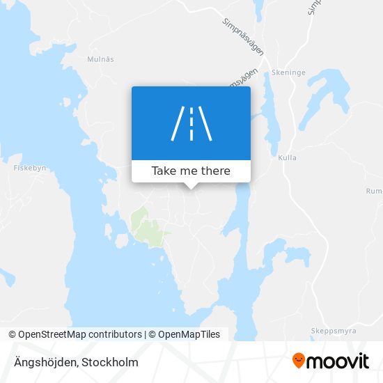 Ängshöjden map