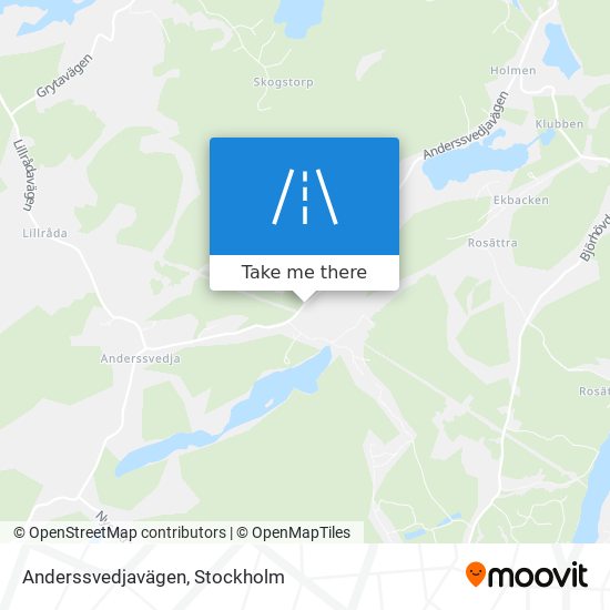 Anderssvedjavägen map