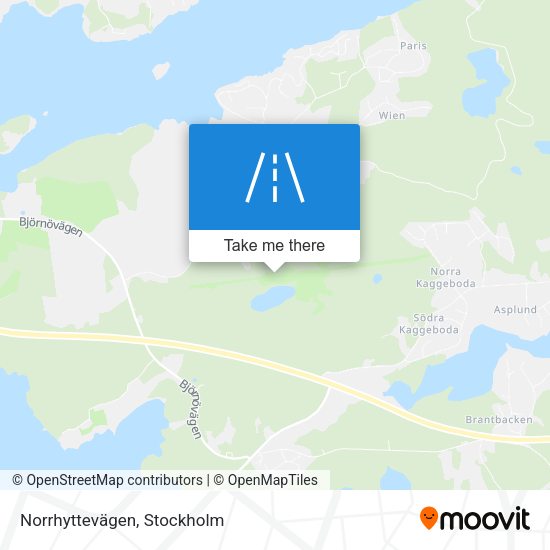 Norrhyttevägen map