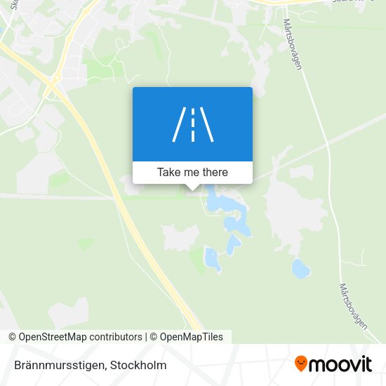 Brännmursstigen map