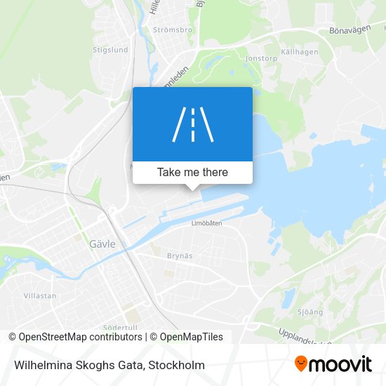 Wilhelmina Skoghs Gata map