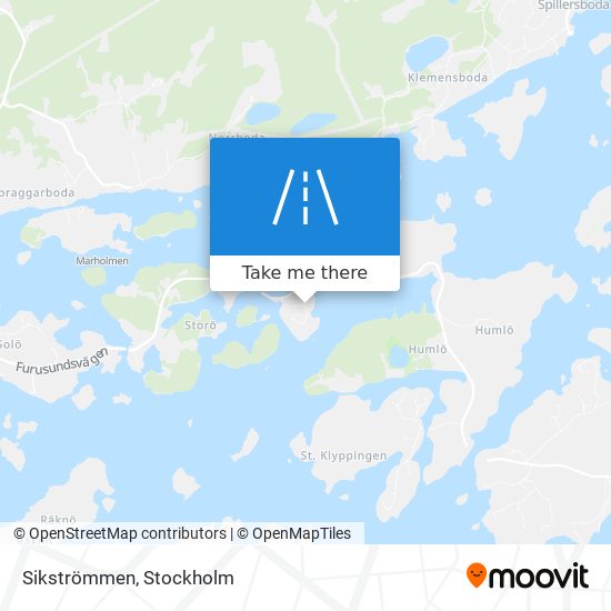 Sikströmmen map